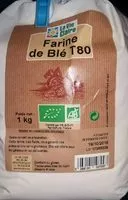 含糖量 Farine de blé T80