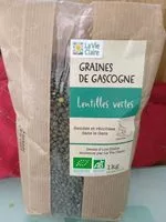 Количество сахара в Lentilles vertes