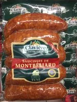 İçindeki şeker miktarı Saucisses de Montbéliard