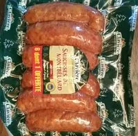 İçindeki şeker miktarı Saucisses de Montbéliard IGP cuites