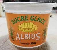 Sucre et nutriments contenus dans Albius