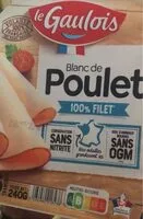 Suhkru kogus sees Blanc de poulet Conservation sans Nitrite Le Gaulois