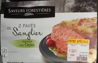 入っている砂糖の量 2 Pavés de Sanglier Marinés aux Cèpes