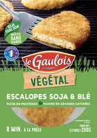 चीनी की मात्रा escalopes soja et blé