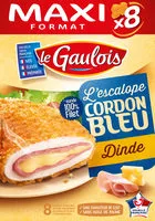 Cantidad de azúcar en L'escalope cordon bleu de dinde x 8