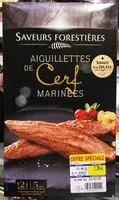 Cantidad de azúcar en Aiguillettes de Cerf marinées + sauce à la truffe