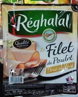 Sokerin määrä sisällä Le Filet de Poulet doré au four