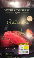 入っている砂糖の量 Saveurs forestières Autruche avec Sauce Foie Gras