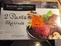 入っている砂糖の量 2 paves marines