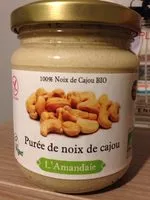 Jumlah gula yang masuk Purée De Noix De Cajou