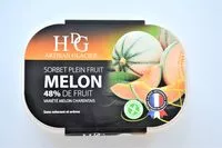 Melon sorbets