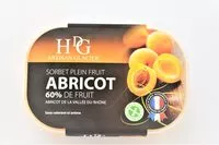 含糖量 Sorbet plein fruit ABRICOT, 60% de fruit