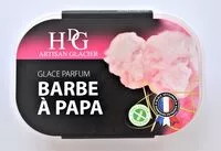 Glaces saveur barbe a papa