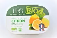 含糖量 Sorbet Citron BIO