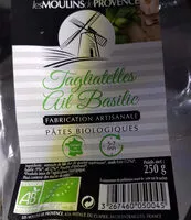 入っている砂糖の量 Tagliatelle Bio au Basilic
