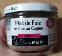 Amount of sugar in Pâté de Foie de Porc au Cognac