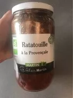 Quantité de sucre dans Ratatouille à la provençale