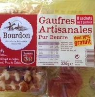 含糖量 Gaufres artisanales pur beurre