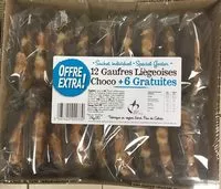 含糖量 Gaufres Liègeoises choco