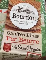 含糖量 Gaufres Fines Pur Beurre