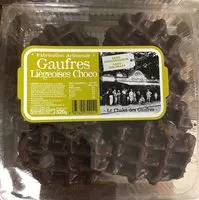 Suhkru kogus sees Gaufres Liègeoises Choco