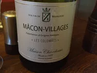 Vin bourgogne blanc