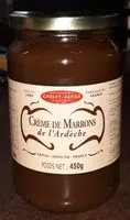 Amount of sugar in Creme de marrons de l'Ardèche