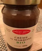 Amount of sugar in Créme de marrons bio