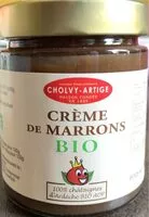 Amount of sugar in Crème de marrons bio