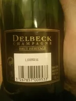 中的糖分和营养成分 Delbeck