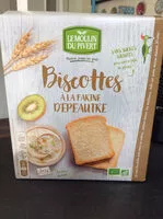Cantidad de azúcar en Biscottes à la farine d'epeautre