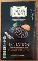 Cantidad de azúcar en Tentation - Biscuits à l'orange enrobés de chocolat noir