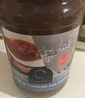 Jumlah gula yang masuk Soupe de poissons aux crabes