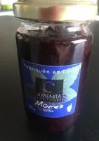 Jumlah gula yang masuk Confiture de Mûres