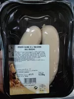 Quantité de sucre dans Boudin blanc à l'ancienne aux raisins