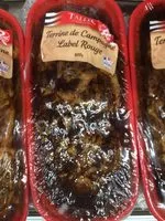 İçindeki şeker miktarı Terrine de campagne label rouge