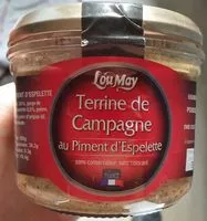 Sucre et nutriments contenus dans Lou may