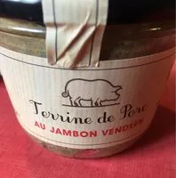 Sucre et nutriments contenus dans Terrine