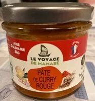 含糖量 Pâte de curry rouge