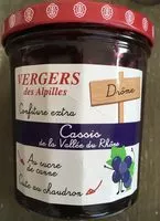 İçindeki şeker miktarı Confiture extra Cassis