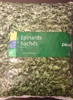 Suhkru kogus sees Épinards hachés