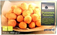 Quantité de sucre dans Pommes noisettes