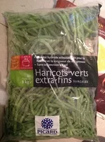 Jumlah gula yang masuk Haricots verts extra-fins