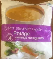 Zuckermenge drin Potage mélange de légumes