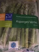 Frozen green asparagus