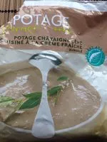Zuckermenge drin Potage châtaignes cèpes