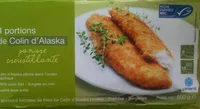 Zuckermenge drin 4 portions de Colin d'Alaska
