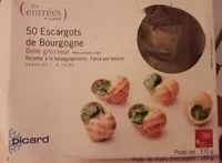 Sokerin määrä sisällä 50 Escargots de Bourgogne - Belle Grosseur