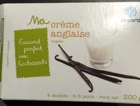 चीनी की मात्रा Ma crème anglaise