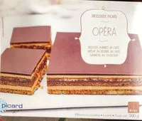 Amount of sugar in Opéra, Pièce De 500 Grammes